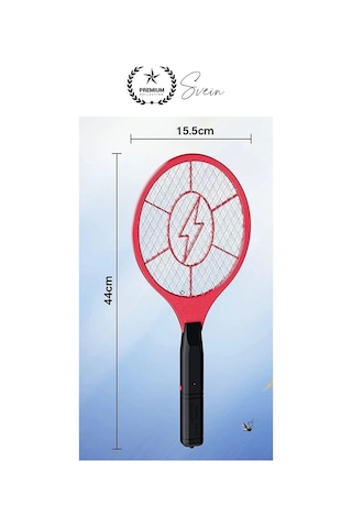 Şarjlı Elektrikli Sivrisinek Öldürücü Sinek Raketi Uv Işıklı Haşere Böcek Öldüren Sineklik Aleti