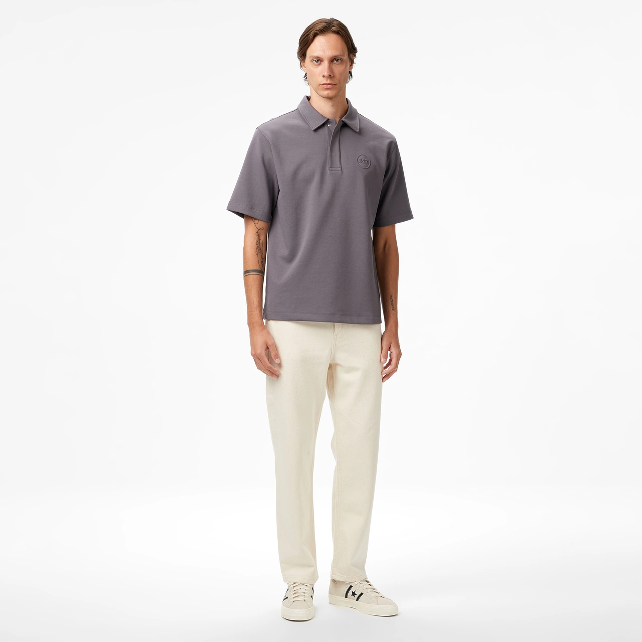 Unıted4 Classic Erkek Gri Polo Zoku Gri