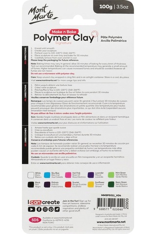 Mm Make N Bake Polimer Kil Signature 10 Parça