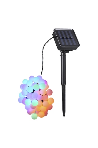 Kosona Güneş Enerjili 50 Led Toplu Işık Zinciri, 8 Aydınlatma Modu, Ip44 Su Geçirmez, 6.9m Uzunluk, Bahçe Dekorasyonu
