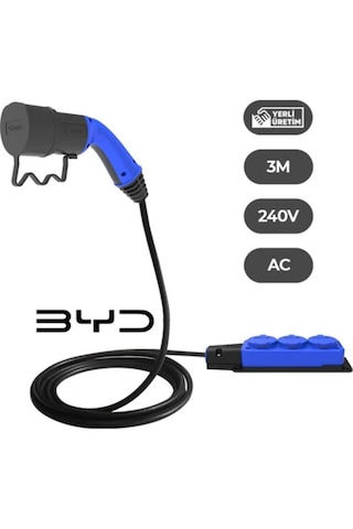 Bemis Byd Elektrikli Araçlardan Güç Alın: V2l 3'lü Uzatma Priz Bemis Byd Elektrikli Araçlardan Güç Alın: V2l 3'lü Uzatma Priz