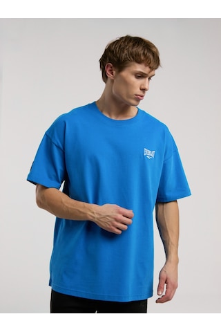 Everlast Ever Essentials Oversize Mavi Erkek Tişört Mavi