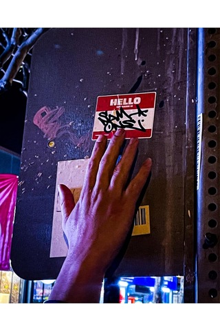 Akdesen Hello My Name İs Sticker 15'li 1