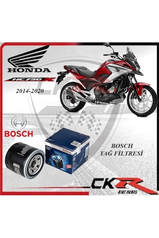 Honda NC750 X/XD DCT 14-24 Uyumlu Yağ Filtresi Bosch (HF204)