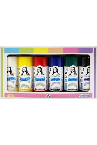 Südor Akrilik Set 6 Renk 70 Ml Sd1006