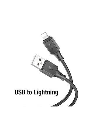 Hoco X101 Usb To iPhone Uyumlu Lightning 2.4a Hızlı Şarj Ve Data Kablosu- 5775