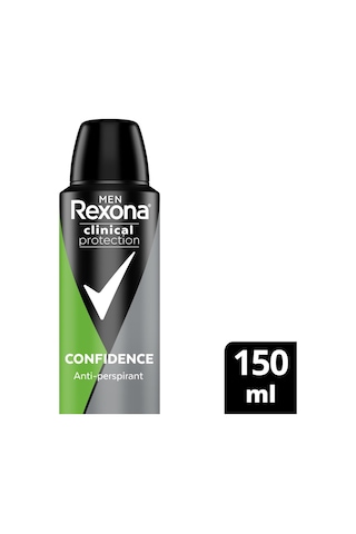 Rexona Men Clinical Protection Erkek Sprey Deodorant Confidence 150 Ml Sku: Smg8690010386410