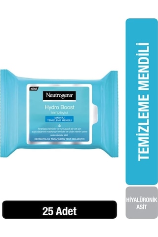 Neutrogena Hydro Boost Makyaj Temizleme Mendili 25'li