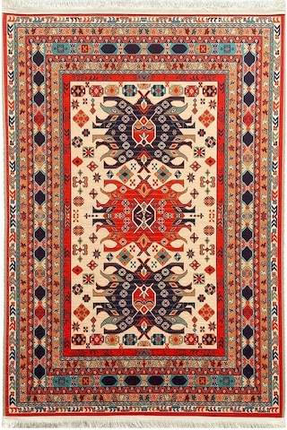 Prizma Halı Vintage Kilim V-6511 Çok Renkli