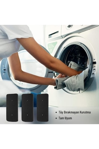 Çamaşır Kurutma Makinesi Süngeri 3'lü, Hoover Dxh9a2tcex, Hlh9a2des, Dxh9a2tcexs, Dyh9913na1x İle Uyumlu