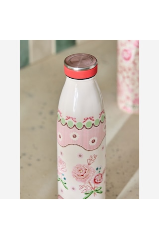 Pembe Paslanmaz Çelik Termos 460 Ml