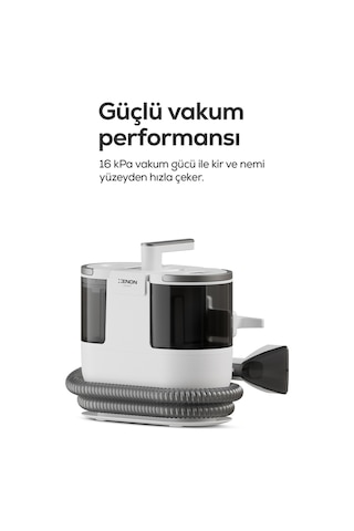 Buharlı Halı Yıkama & Koltuk Temizleme Makinesi 1700w 16kpa Vakum, Buhar, Sıcak Su, Turbo X6161