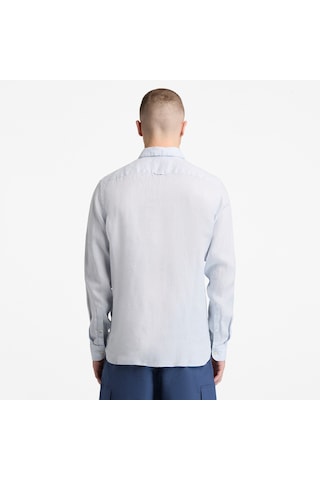 Timberland Mill Brook Linen Shirt Erkek Gömlek-33319 Açık Mavi