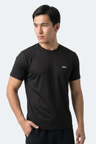 Slazenger Hıjack I Erkek Siyah Tişört