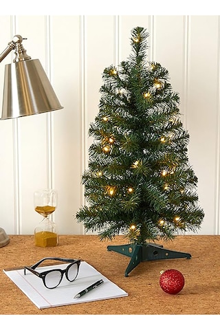 90 Cm Yılbaşı Çam Ağaç Seti Ve Yılbaşı Süsleri Paketi , Yılbaşı