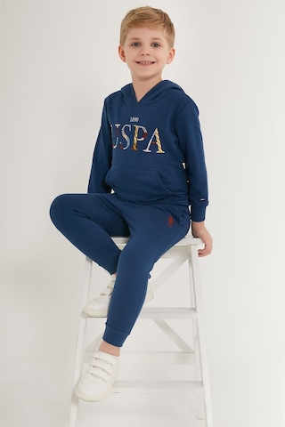 U.s. Polo Assn Flat Mavi Erkek Çocuk Eşofman Takımı