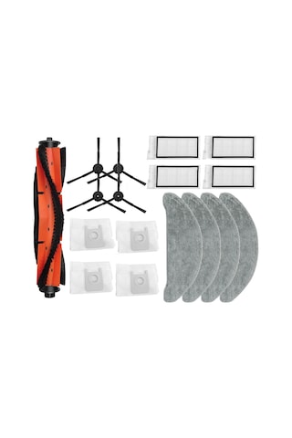 Roidmi Eve Plus Sdj01rm Xclea H30 Plus Elektrikli Süpürge Ana Yan Fırça Filtresi Toz Torbası Paspas Bezi Sarf Malzemelerini Değiştirin