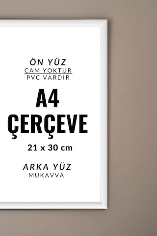 Beyaz-10 Adet A4 Çerçeve Diploma Belge Sertifika Fotoğraf Resim Çerçevesi Pvc 10lu Beyaz