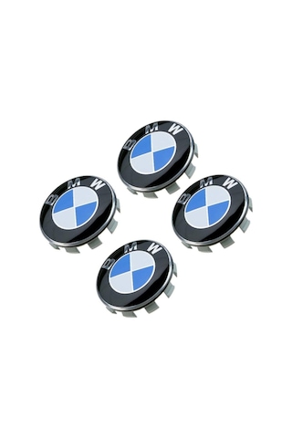 Bmw Araba Jant Göbeği Kapartmalı Kapak Seti (4 Adet)