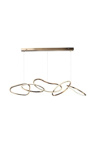 Spiral Gold Led Sarkıt Gold
