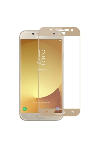 Samsung Uyumlu Galaxy J7 Pro (J730) Fiber Nano Kırılmaz Ekran Koruyucu