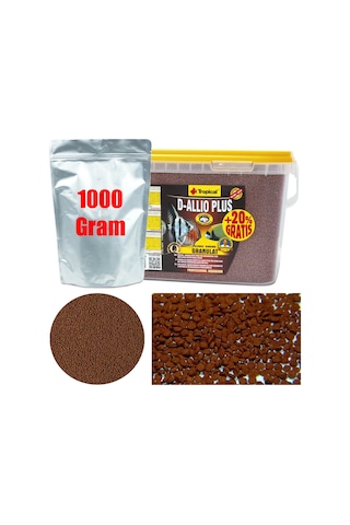 Tropical D-Allio Plus Gran Sarımsaklı Granül Yem 1 KG