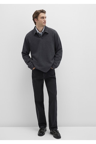 Mavi - Antrasit Polo Sweatshirt 0s10476-80023 Antrasit
