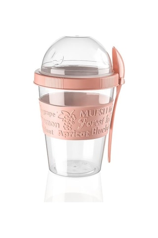 Take'N Go Kapaklı Kaşıklı Hazırla Ve Çık Meyveli Yoğurt Kabı 600 N1138397