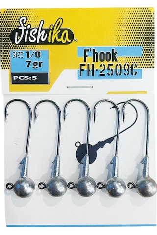Fishika 2509 1/0 7gr Jig Head