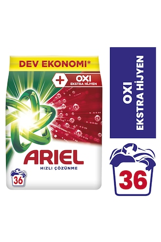 Ariel Oxi Hızlı Çözünme Toz Çamaşır Deterjanı 5500 G