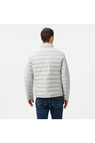 Nautica Erkek Gri & Lacivert Çift Taraflı Mont Düz V622744 Gri