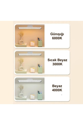 Şarjlı 3 Renk Portatif Led Aydınlatma/gt-cl12 Çok Renkli