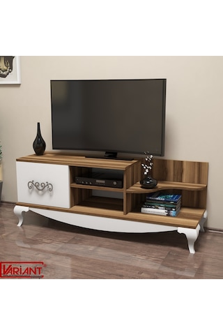Variant Variant Sultan Tv Sehpasi Tv Ünitesi (Ceviz-Beyaz)