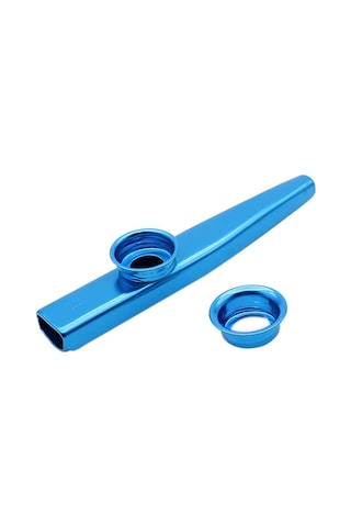 Raymond Joes Stmk3 Metal Kazoo - Mavi Kazoo Alüminyum Alaşım