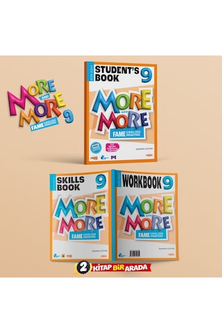 Kurmay 9.sınıf More&more Students Book + Workbook & Skılls Book