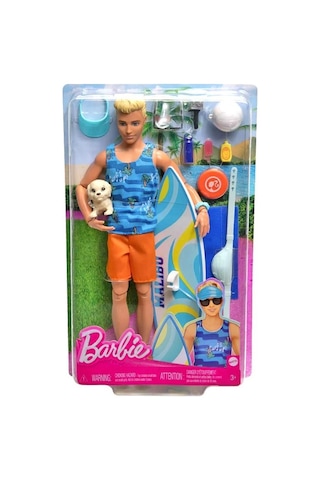 Barbie Ken Sörf Yapıyor Oyun Seti Hpt50