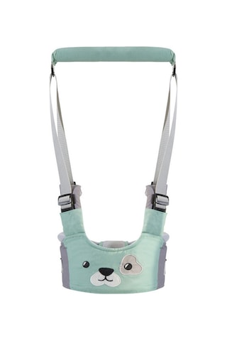 Yelek Yeşili İle Beşik Yürümeye Başlayan Çocuk