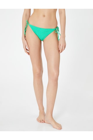 Koton Taş Baskılı Bikini Altı Yeşil 4sak00115mm Yeşil