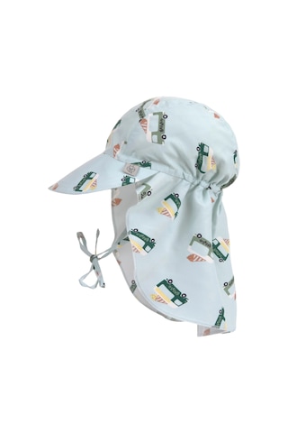 Lassig Flap Hat Uv Korumalı Uzun Şapka Ice Cream Truck Illusion Blue Mavi