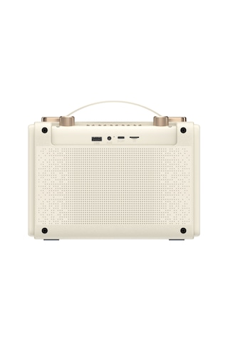 Havit Sk823bt Mikrofonlu Bluetooth Hoparlör Retro Tasarım, Kablosuz Bt V5.3 Karaoke