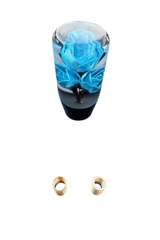 Güllü Vites Topuzu Mavi