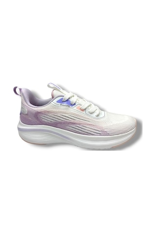 Panorama 27508-26 Anorak Anatomik Kadın Sneaker Beyaz Mor36-41