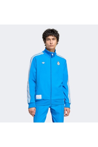 Adidas Real Madrid Fc Icon Tt Erkek Mavi Sweatshirt Jn3058 Mavi