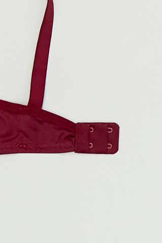 Fullamoda Destekli Telli Sütyen 24mıcg631214474-1-bordo Bordo