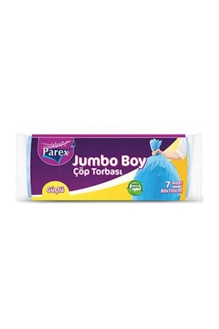 Güçlü Çöp Torbası Jumbo Boy 7'li Paket 10 Adet
