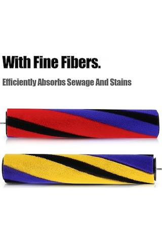 Honeybeeshop V12slim V15slim V8slim V10slim Sv18 Sv20 Sv22 Sarı Yumuşak Fırça Rulosu Yedek Parça Yıkanabilir Geri Dönüştürülebilir