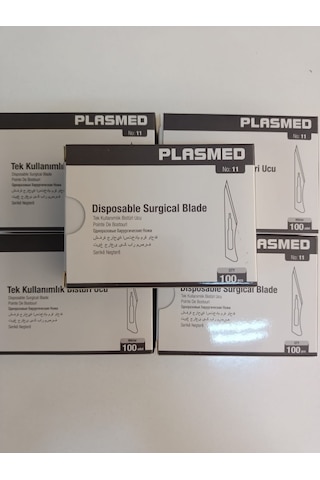 Plasmed No:11 Bistüri Ucu 20 x 100'lü