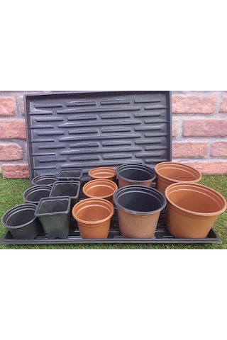 Fide Tepsisi 10 Adet Fide Viyol Altlığı Viyol Saksı Altı Tabağı