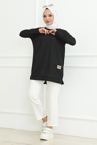 Arma Detay Tunik 785 - Siyah