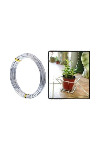 ALÜMİNYUM TEL 2 MM ÇAP - 100 METRE UZUNLUK
